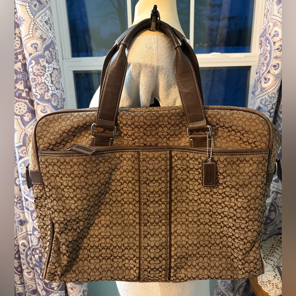 Coach Signature Hudson Commuter Briefcase - F70058